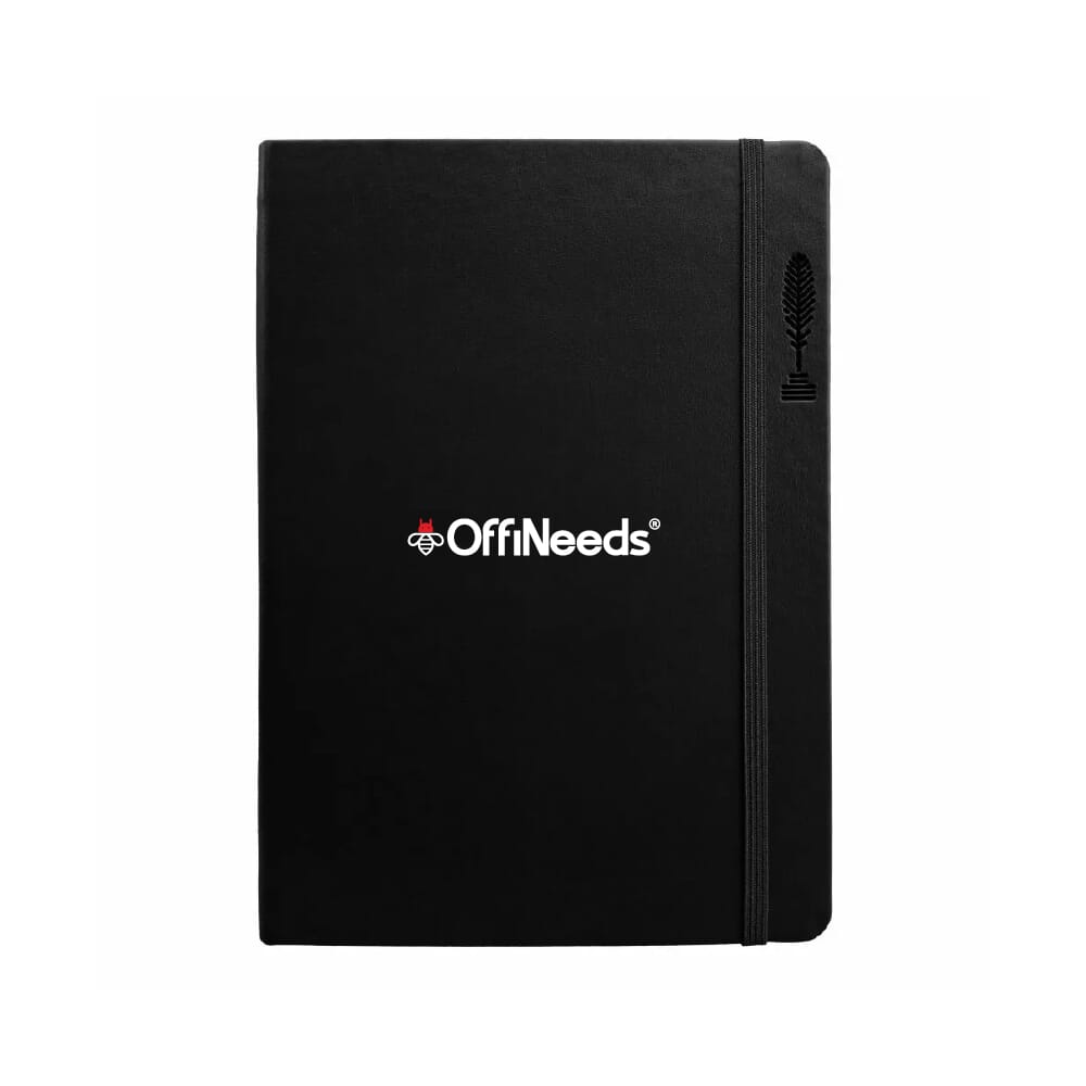 Fluct Premium Note Book- Black- A5- 192 pages